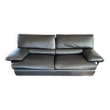 3-seater leather sofa