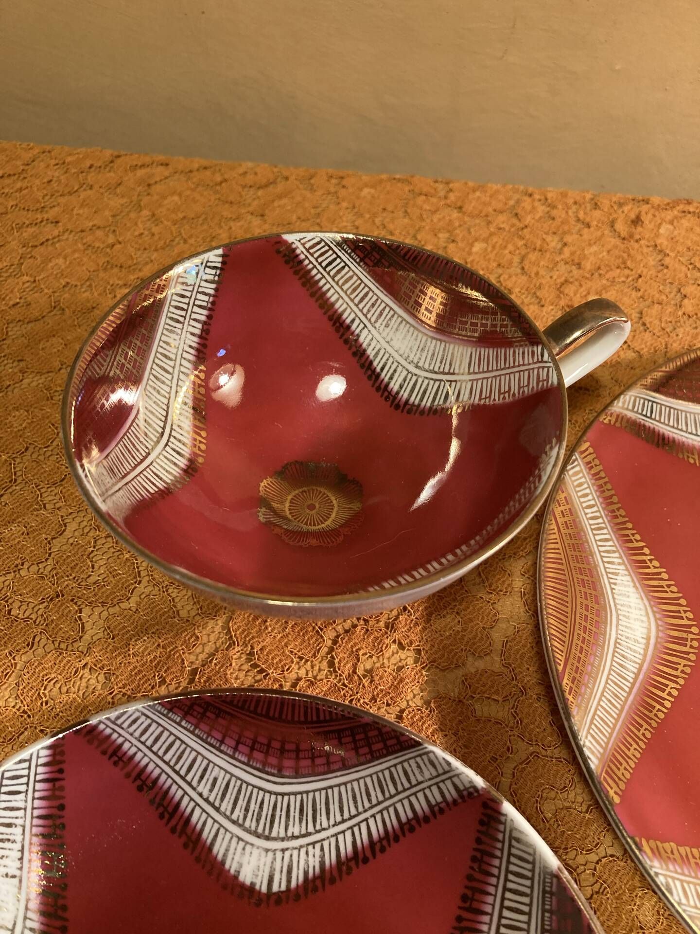 Vintage chic breakfast set Bavaria