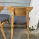 (Lot) 4 chaises Baumann Fontania (restaurées) 1960