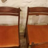 Set of 4 Danish Scandinavian chairs