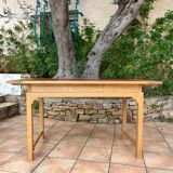 Solid oak design desk 1960