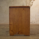 Series of eight stools Les Arcs Charlotte Perriand