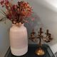 Old candlestick candelabra candle holder in brass with movable arms 5 lights