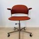 Fully Restored Kovona Burgundy Office Chair from Czechoslovakia 1979’s