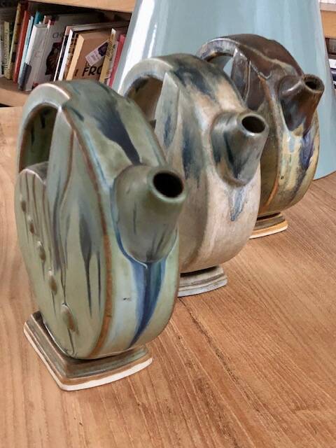 Art Deco ceramic vases
