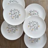 Dessert plates Gien "Marie-Claire"