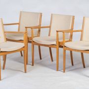 Armchairs by Kai Lyngfeldt Larsen for Søren Willadsen, Denmark, 1950s, Set of 4