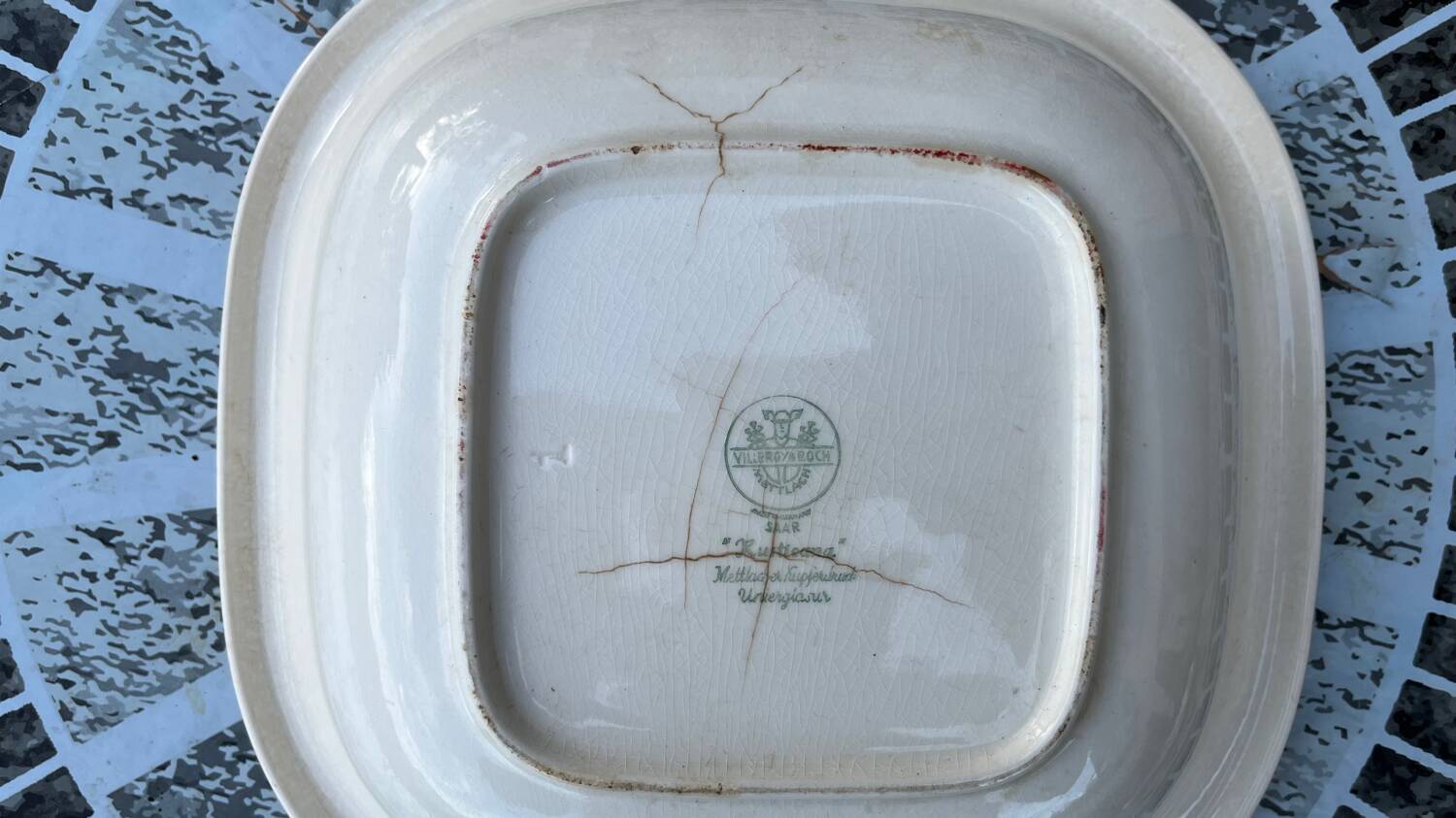Saladier  Villeroy et Boch  1960