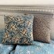 2 coussins vintage fleuris