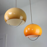 Space Age Jolly Pendant Lamps From Guzzini, Set of 2