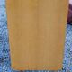 Vintage chest of drawers from the 60s in blond oak 4 drawers conical feet