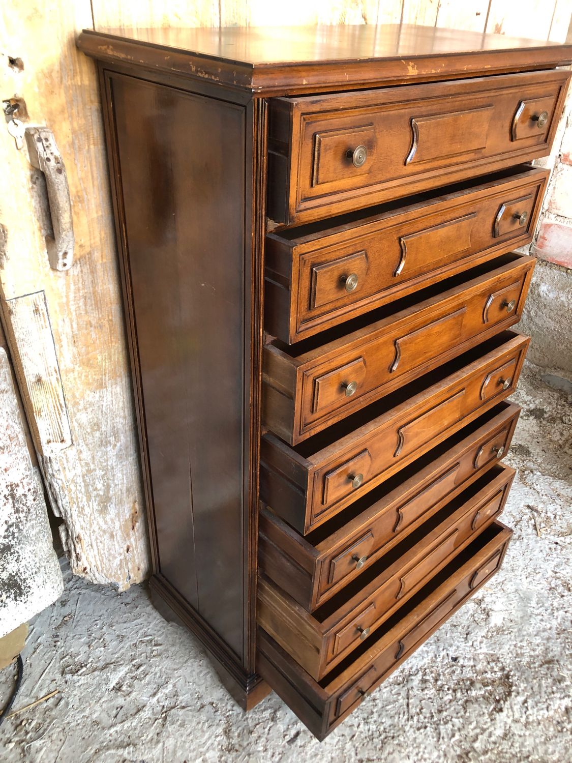 Chest of drawers and bedside tables