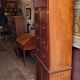 Mahogany notary desk with flaps