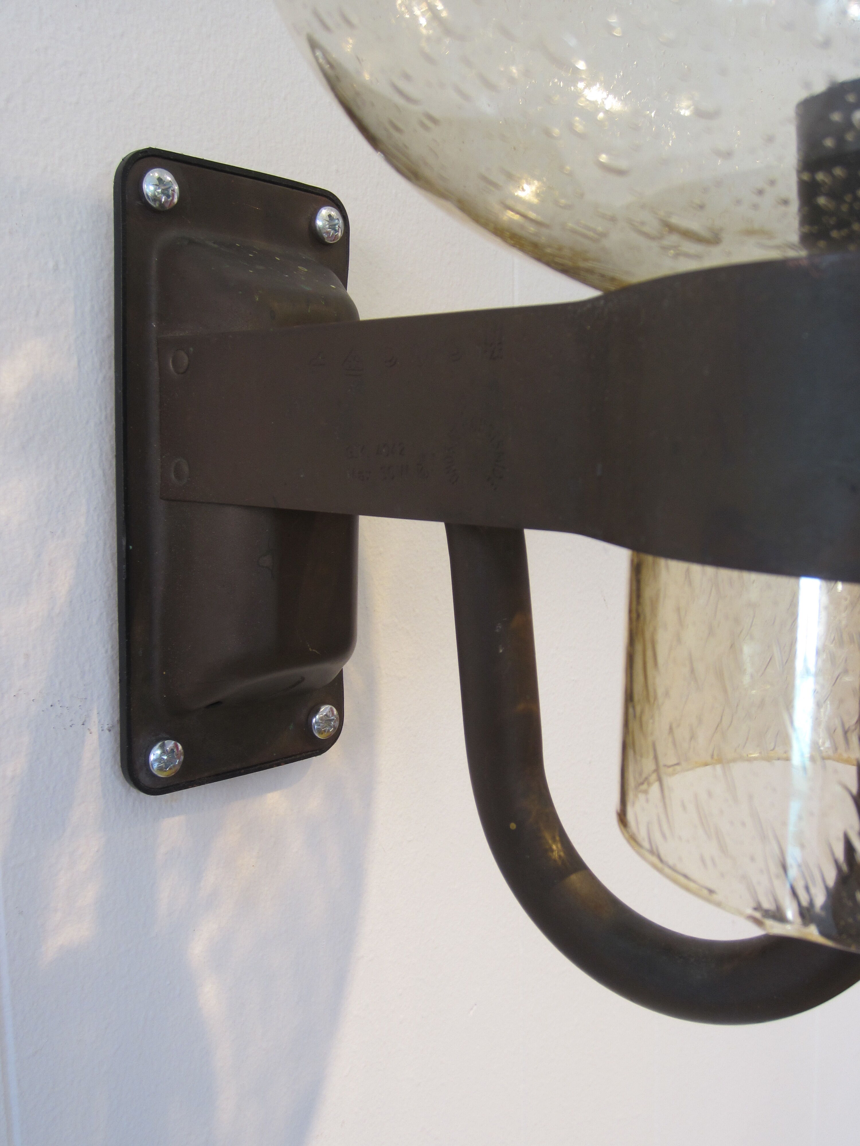 Scandinavian outdoor wall lamp by Gnosjö Konstsmide