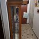 Vitrine merisier verre biseauté miroirs