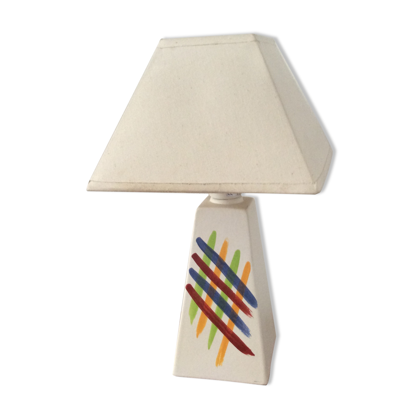 Vintage lamp 70-80 ceramic