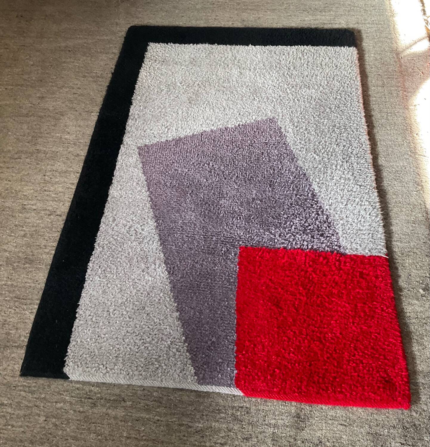 Vintage 80s wool rug 150x100