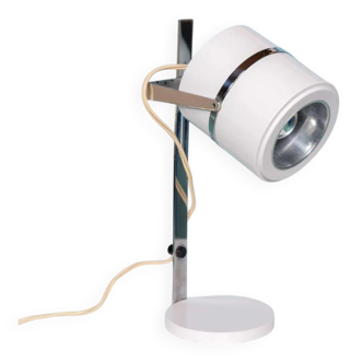 Vintage minimalist desk lamp, 1970s desk spotlight.