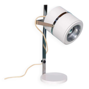 Vintage minimalist desk lamp, 1970s desk spotlight.