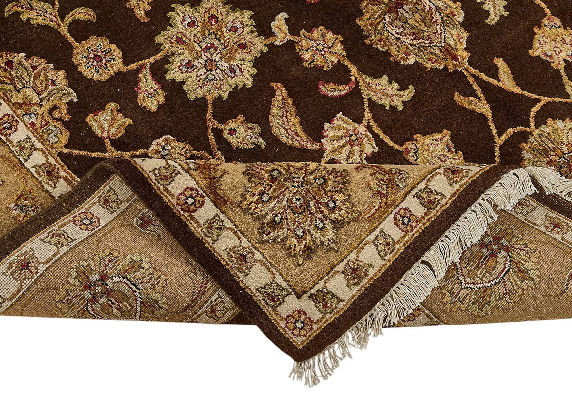 Turkish Handknotted Wool Oushak Rug 178 cm x 277 cm