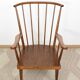 Fan armchairs signed armchair baumann