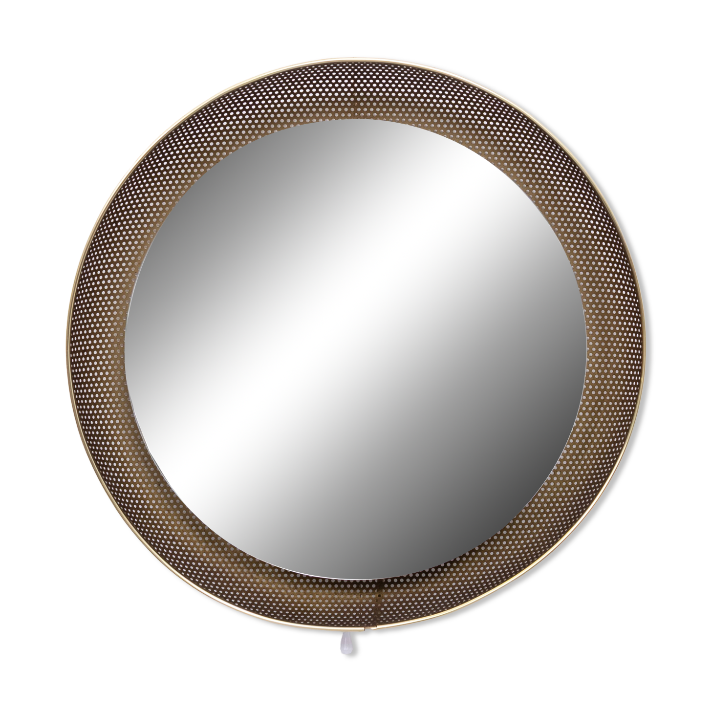 Back cover mirror by Mathieu Matégot for Artimeta, 1950s.