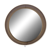 Miroir de couvercle arrière par Mathieu Matégot pour Artimeta, années 1950.