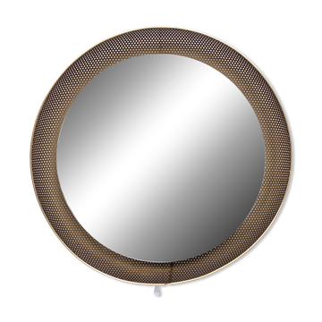 Back cover mirror by Mathieu Matégot for Artimeta, 1950s.
