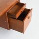 Arne Vodder writing desk model 207 in teak Sibast Denmark 1960