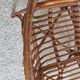 Rattan bench, 1970s