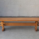 Dining set of 3 in solid oregon pine