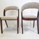 Paire de chaises gondole Baumann vintage 1970