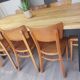 Set of 10 Thonet bistro chairs