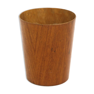 Teak paper basket, Servex, Sweden, 1960