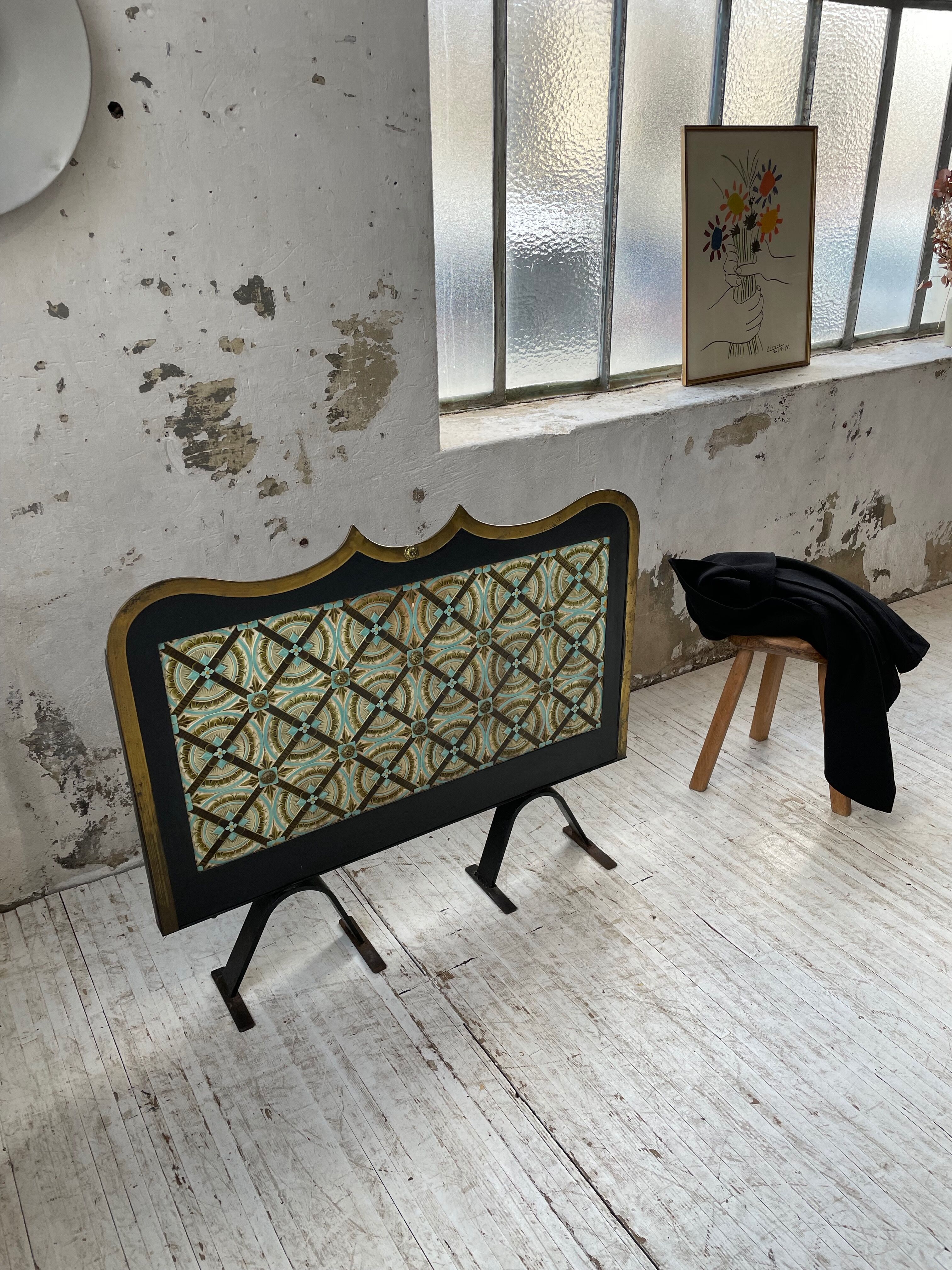 Firewall cast iron and ceramics 50s