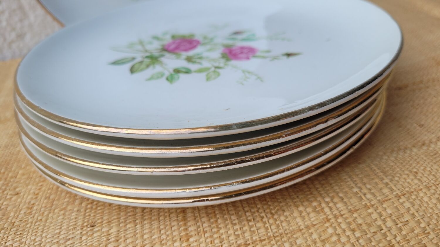 Dessert plates 50's