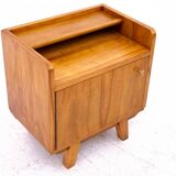 Paire de tables de chevet Art Déco, Pologne, années 1950.