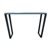 Console bois et acier