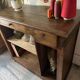 Oak counter