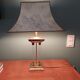 Lamp Le Dauphin in Plexiglas and brass from the 70