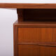 Mid-Century Freestanding Teak Desk, 1960s