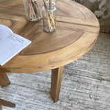 Maison Regain round elm table