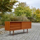 Mid century danish modern sideboard teak franz meyer vintage 60er