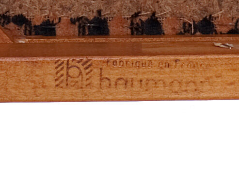 6 chairs Baumann vintage 1970