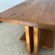 Solid elm coffee table from the 80s
