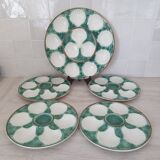 Longchamps oyster and shellfish plates