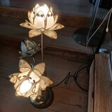 Antique Lotus Flower Lamp