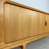 1960s Large Vintage Danish Mid-Century Oak Sideboard by Dyrlund