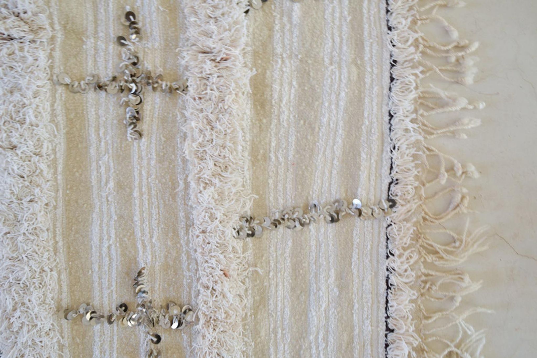 Tapis handira marocain 95x210cm