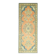 1970s Vintage Turkish Oushak Handmade Wool Cotton Orange Runner Rug 117x312